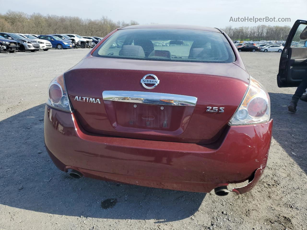 2011 Nissan Altima Base Бордовый vin: 1N4AL2AP0BN500299