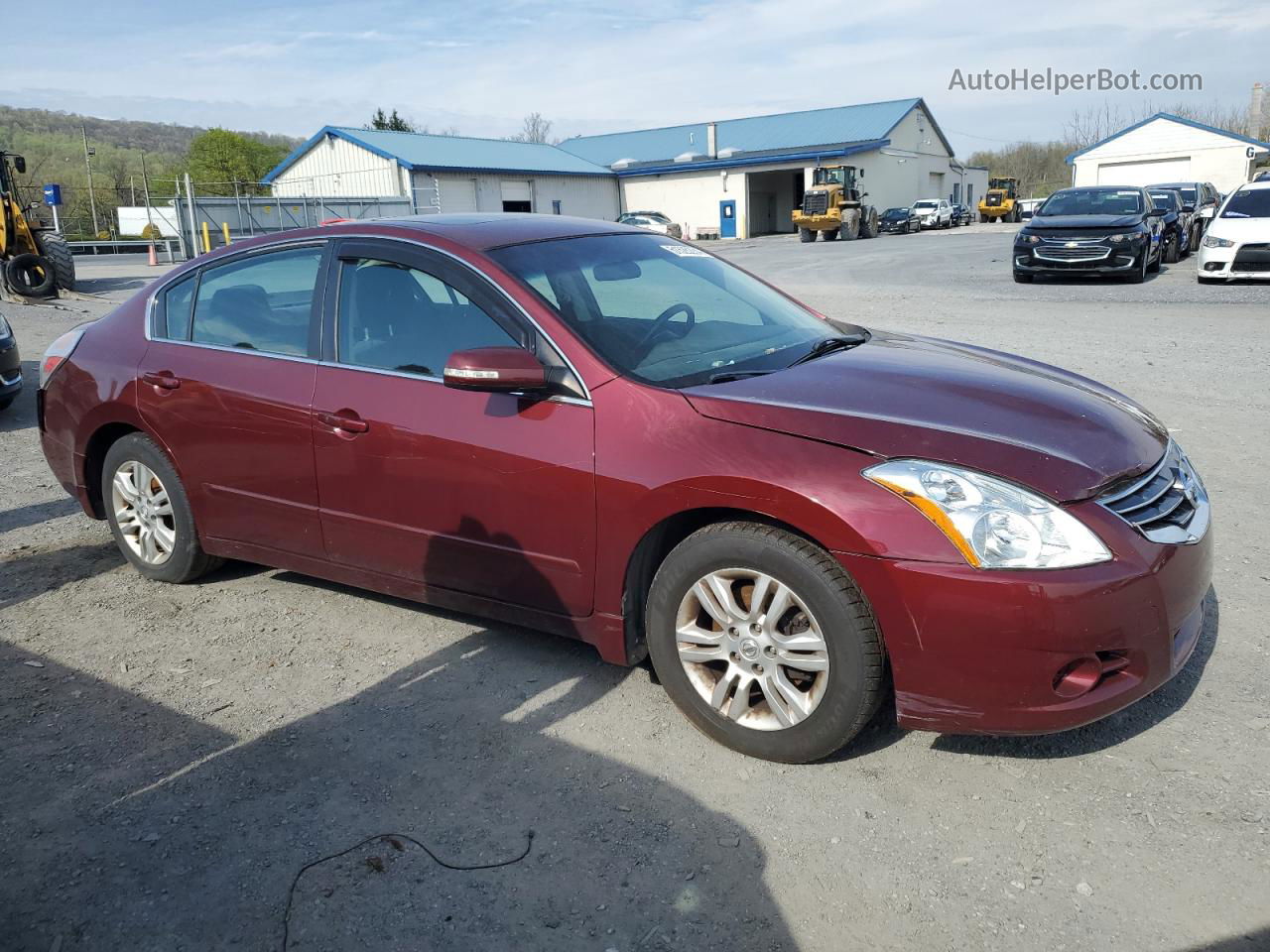 2011 Nissan Altima Base Burgundy vin: 1N4AL2AP0BN500299