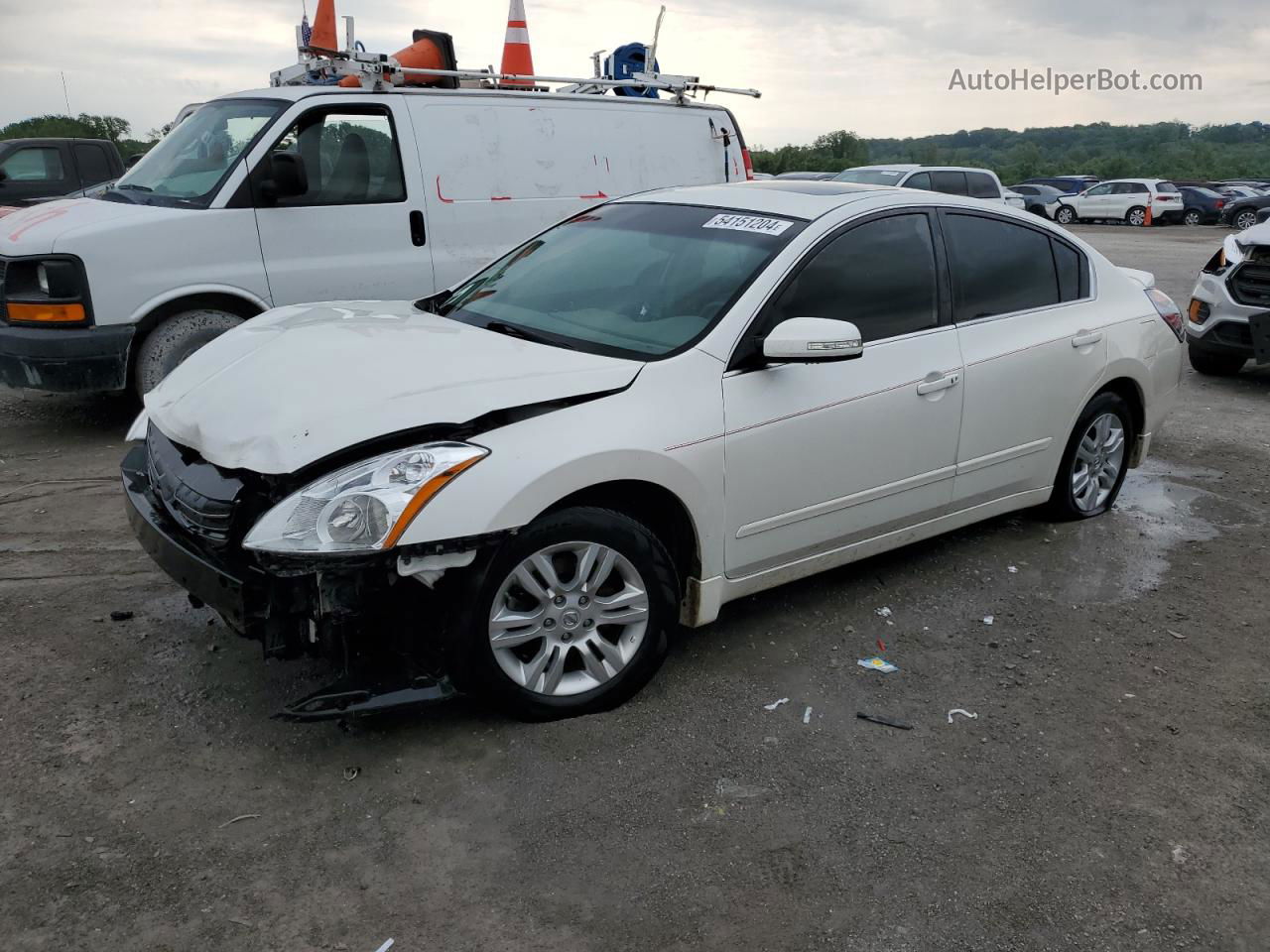 2011 Nissan Altima Base White vin: 1N4AL2AP0BN509228