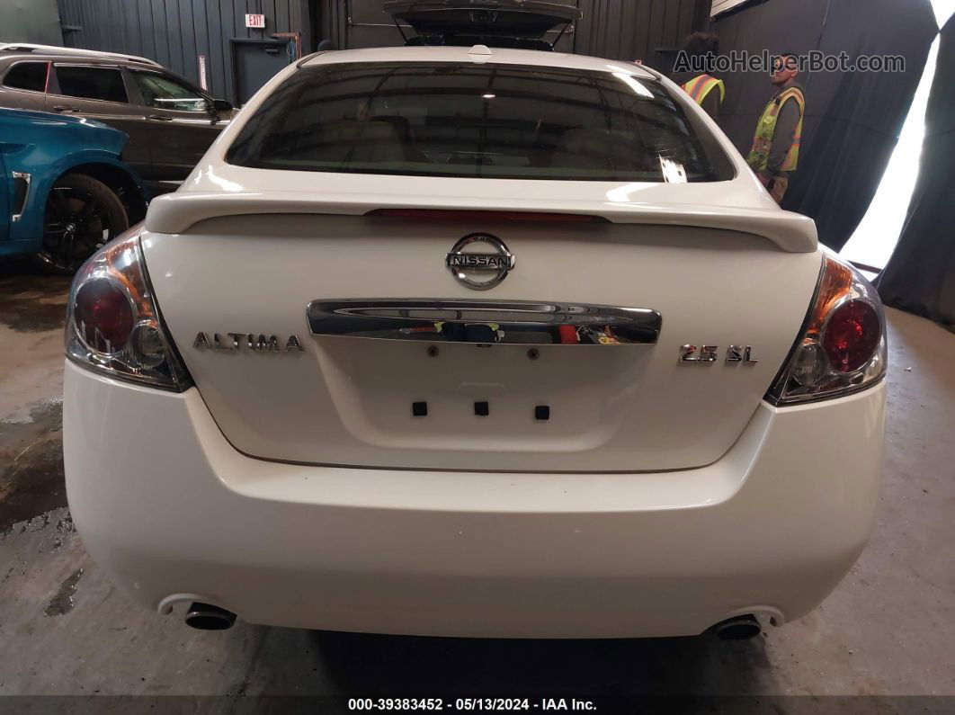 2011 Nissan Altima 2.5 S White vin: 1N4AL2AP1BN418873