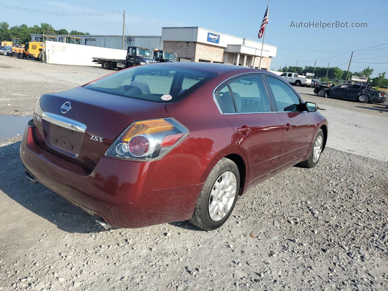 2011 Nissan Altima Base Burgundy vin: 1N4AL2AP1BN420056