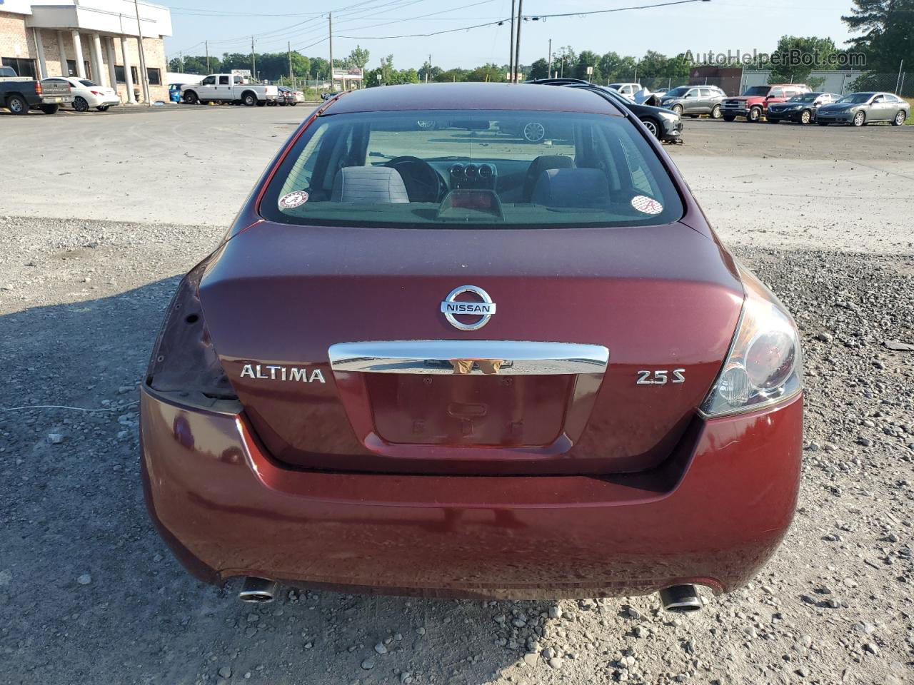 2011 Nissan Altima Base Burgundy vin: 1N4AL2AP1BN420056