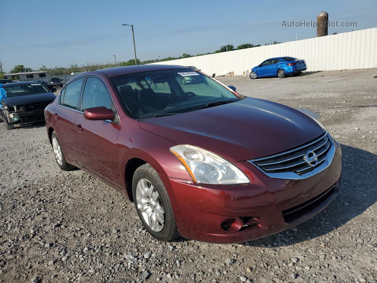 2011 Nissan Altima Base Burgundy vin: 1N4AL2AP1BN420056