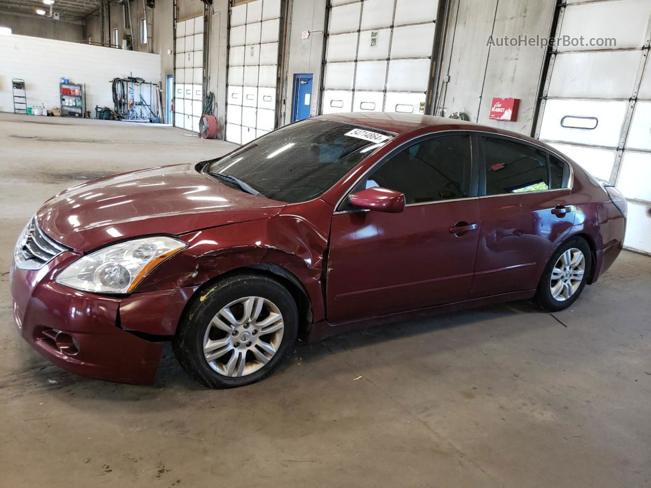 2011 Nissan Altima Base Burgundy vin: 1N4AL2AP1BN439562