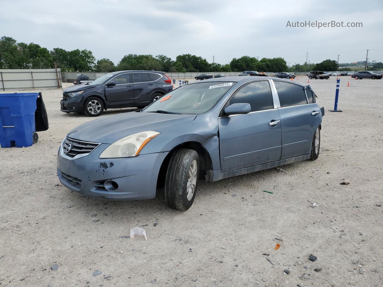 2011 Nissan Altima Base Синий vin: 1N4AL2AP1BN470391