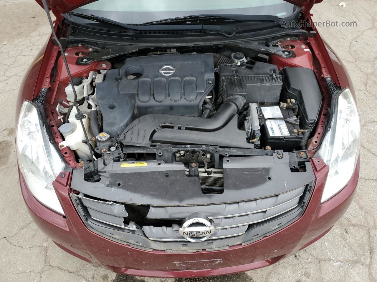 2011 Nissan Altima Base Maroon vin: 1N4AL2AP1BN494111