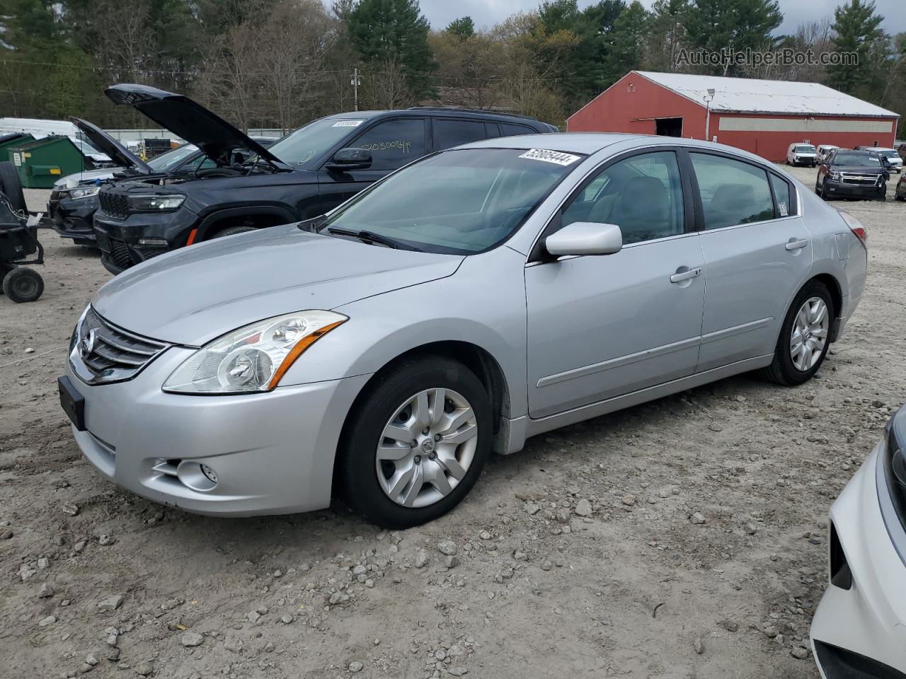 2011 Nissan Altima Base Silver vin: 1N4AL2AP1BN498627