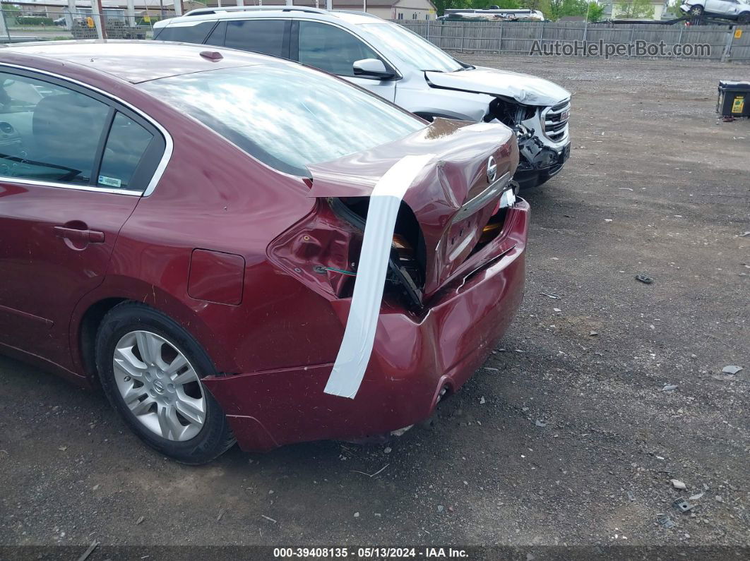 2011 Nissan Altima 2.5 S Burgundy vin: 1N4AL2AP1BN501087