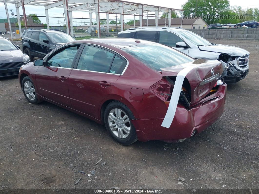 2011 Nissan Altima 2.5 S Burgundy vin: 1N4AL2AP1BN501087