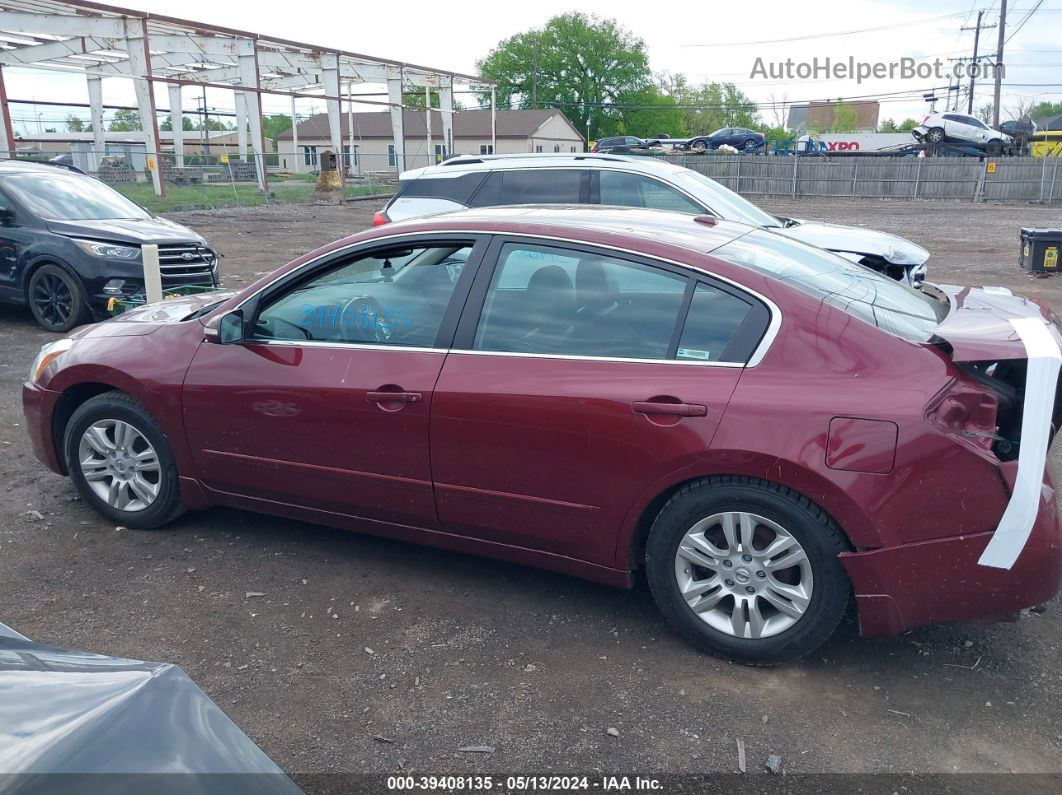 2011 Nissan Altima 2.5 S Burgundy vin: 1N4AL2AP1BN501087