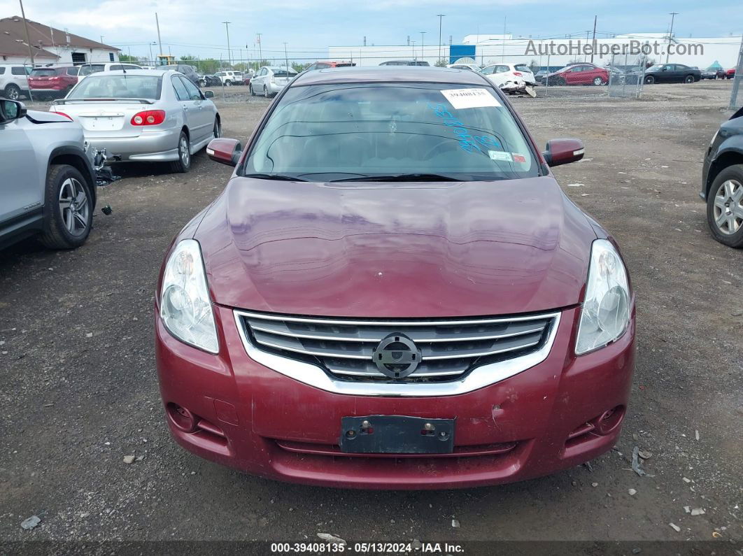 2011 Nissan Altima 2.5 S Burgundy vin: 1N4AL2AP1BN501087