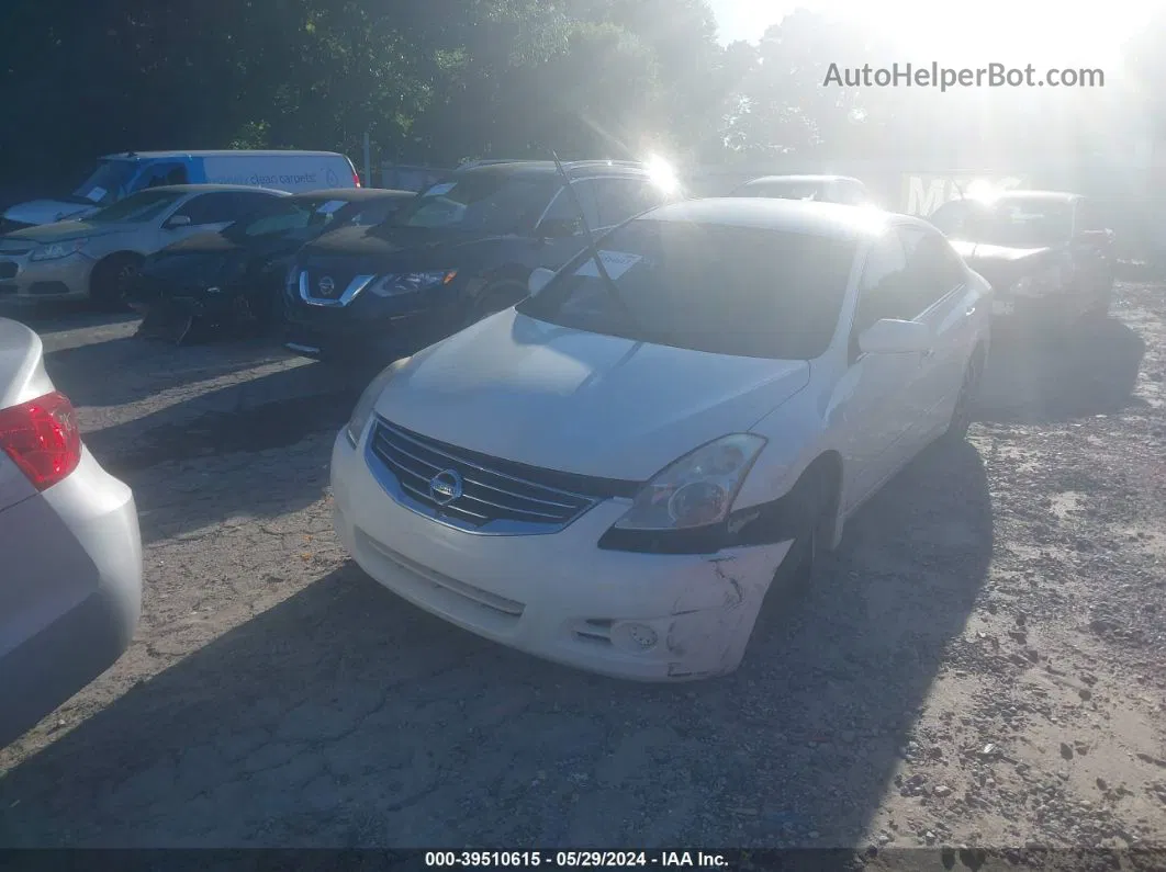 2011 Nissan Altima 2.5 S Белый vin: 1N4AL2AP2BC145809