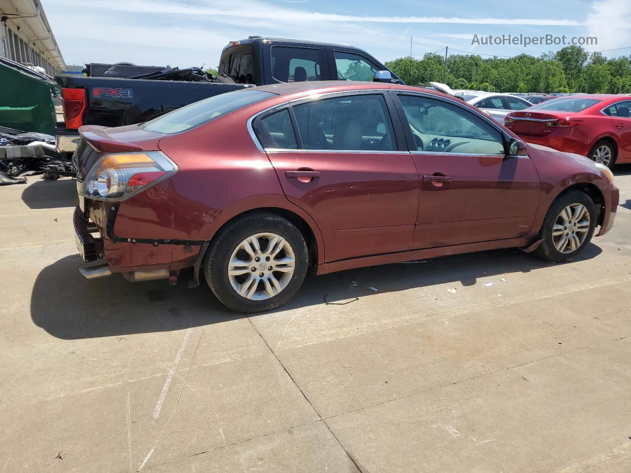 2011 Nissan Altima Base Burgundy vin: 1N4AL2AP2BC170628