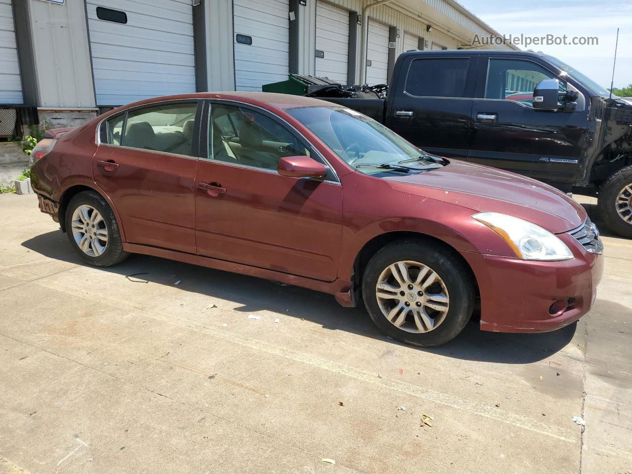 2011 Nissan Altima Base Burgundy vin: 1N4AL2AP2BC170628