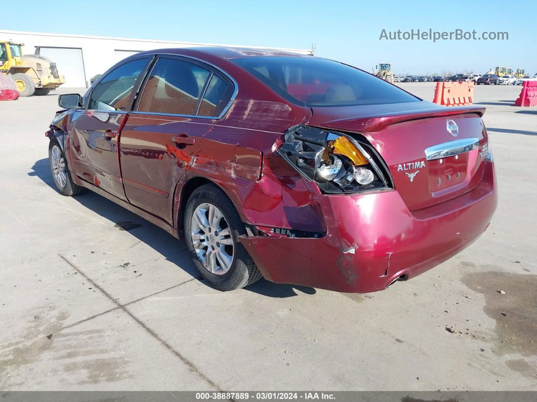 2011 Nissan Altima 2.5 S Maroon vin: 1N4AL2AP2BN402620