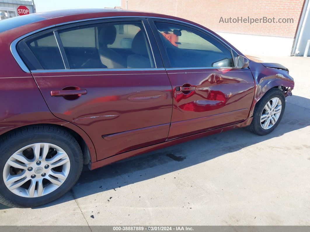 2011 Nissan Altima 2.5 S Maroon vin: 1N4AL2AP2BN402620