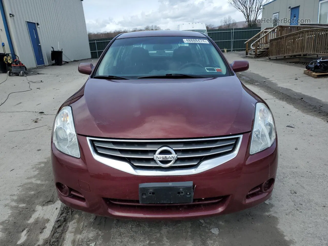 2011 Nissan Altima Base Бордовый vin: 1N4AL2AP2BN420633