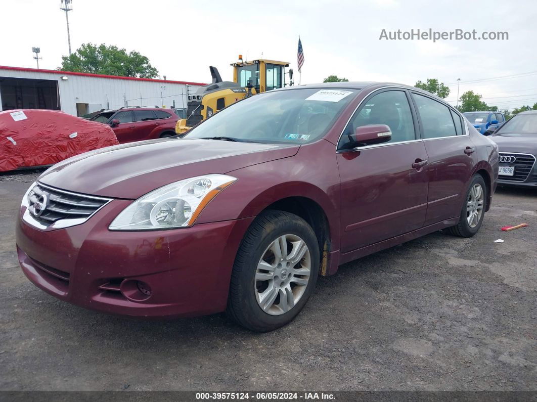 2011 Nissan Altima 2.5 S Maroon vin: 1N4AL2AP3BC118277