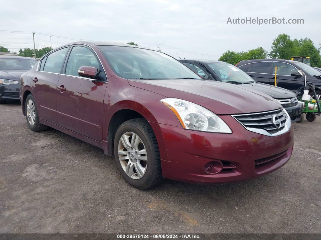 2011 Nissan Altima 2.5 S Maroon vin: 1N4AL2AP3BC118277