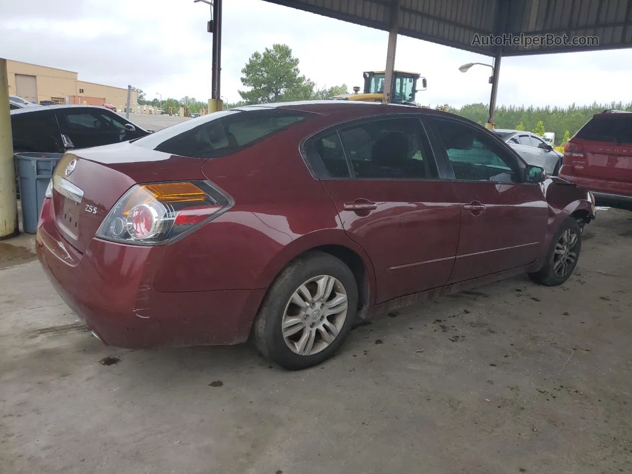 2011 Nissan Altima Base Burgundy vin: 1N4AL2AP3BC163316