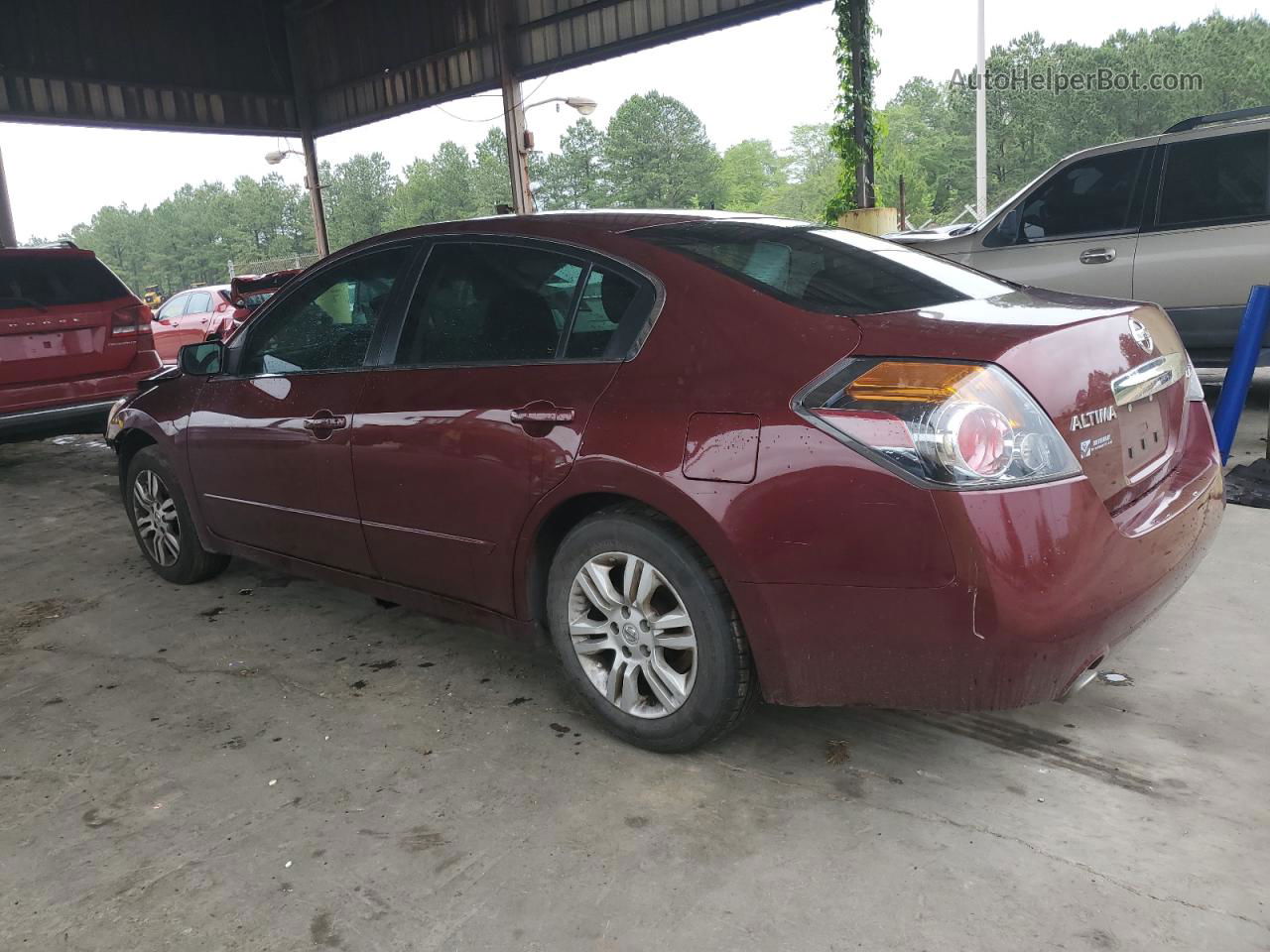 2011 Nissan Altima Base Burgundy vin: 1N4AL2AP3BC163316