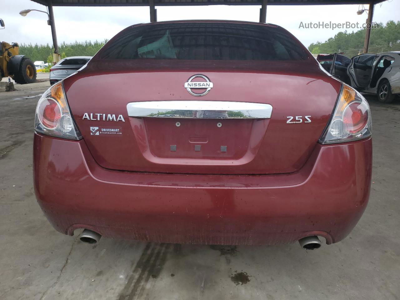 2011 Nissan Altima Base Burgundy vin: 1N4AL2AP3BC163316