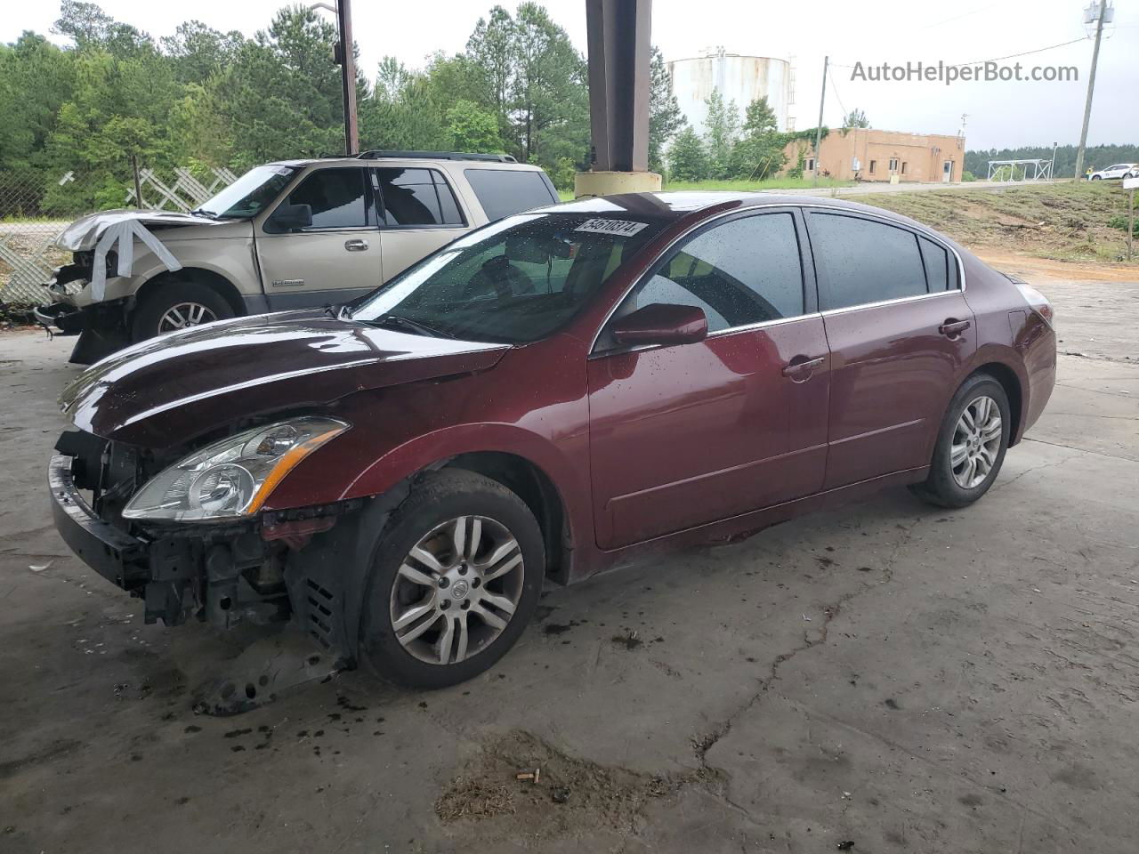 2011 Nissan Altima Base Burgundy vin: 1N4AL2AP3BC163316