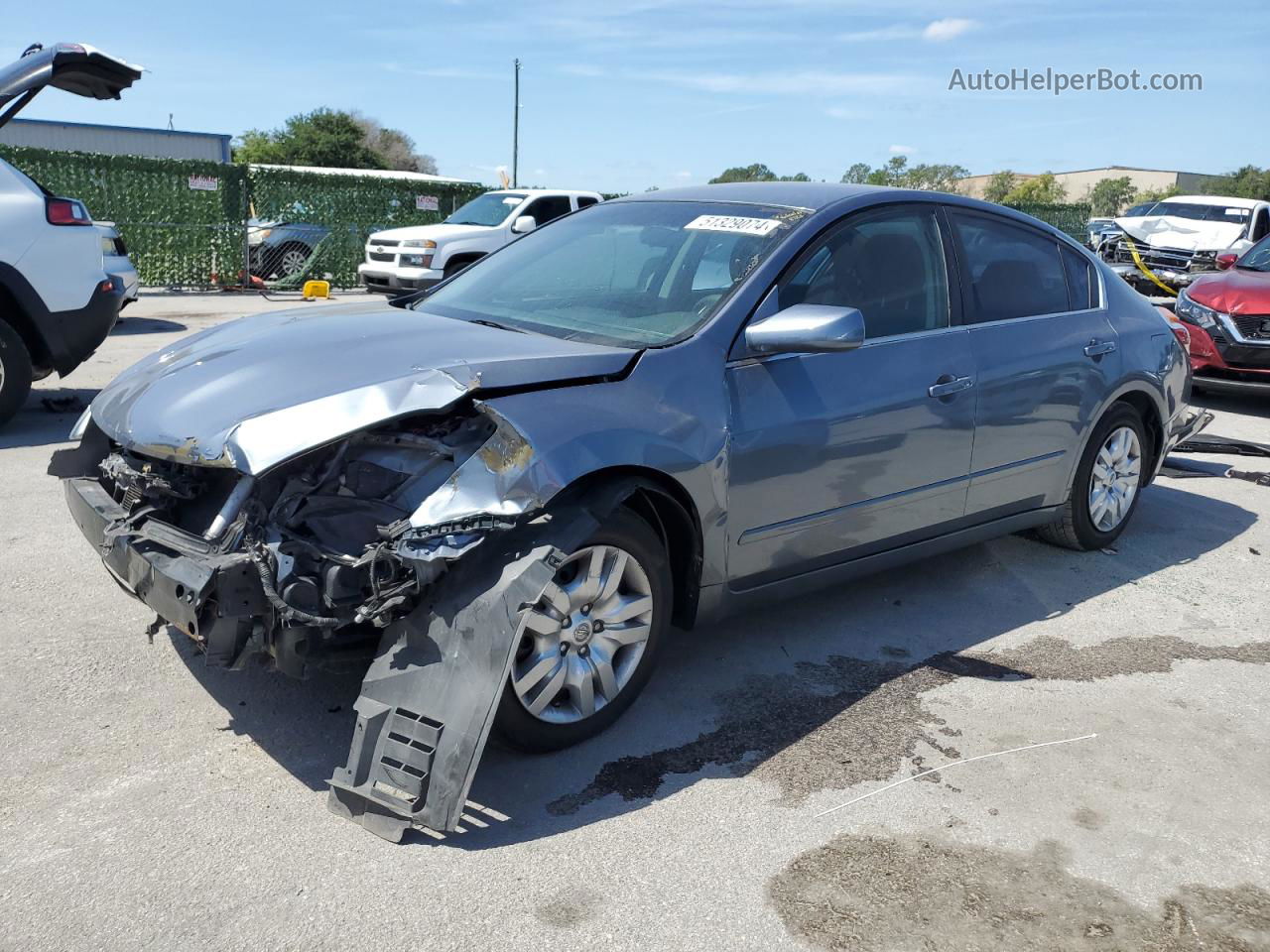 2011 Nissan Altima Base Blue vin: 1N4AL2AP4BC124315