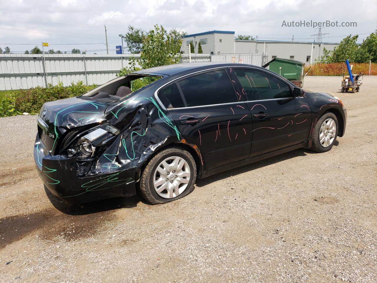 2011 Nissan Altima Base Black vin: 1N4AL2AP4BC134858