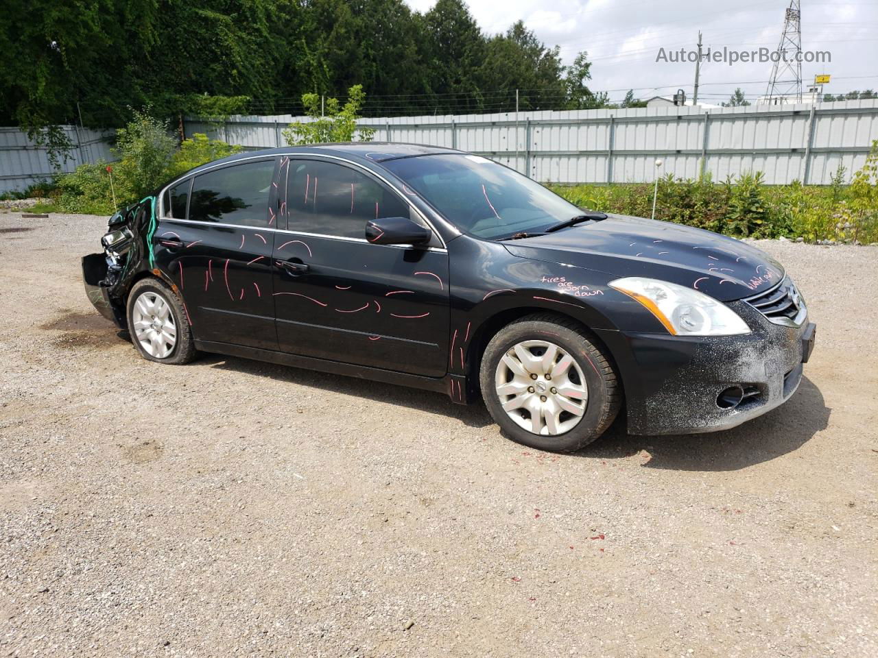 2011 Nissan Altima Base Black vin: 1N4AL2AP4BC134858