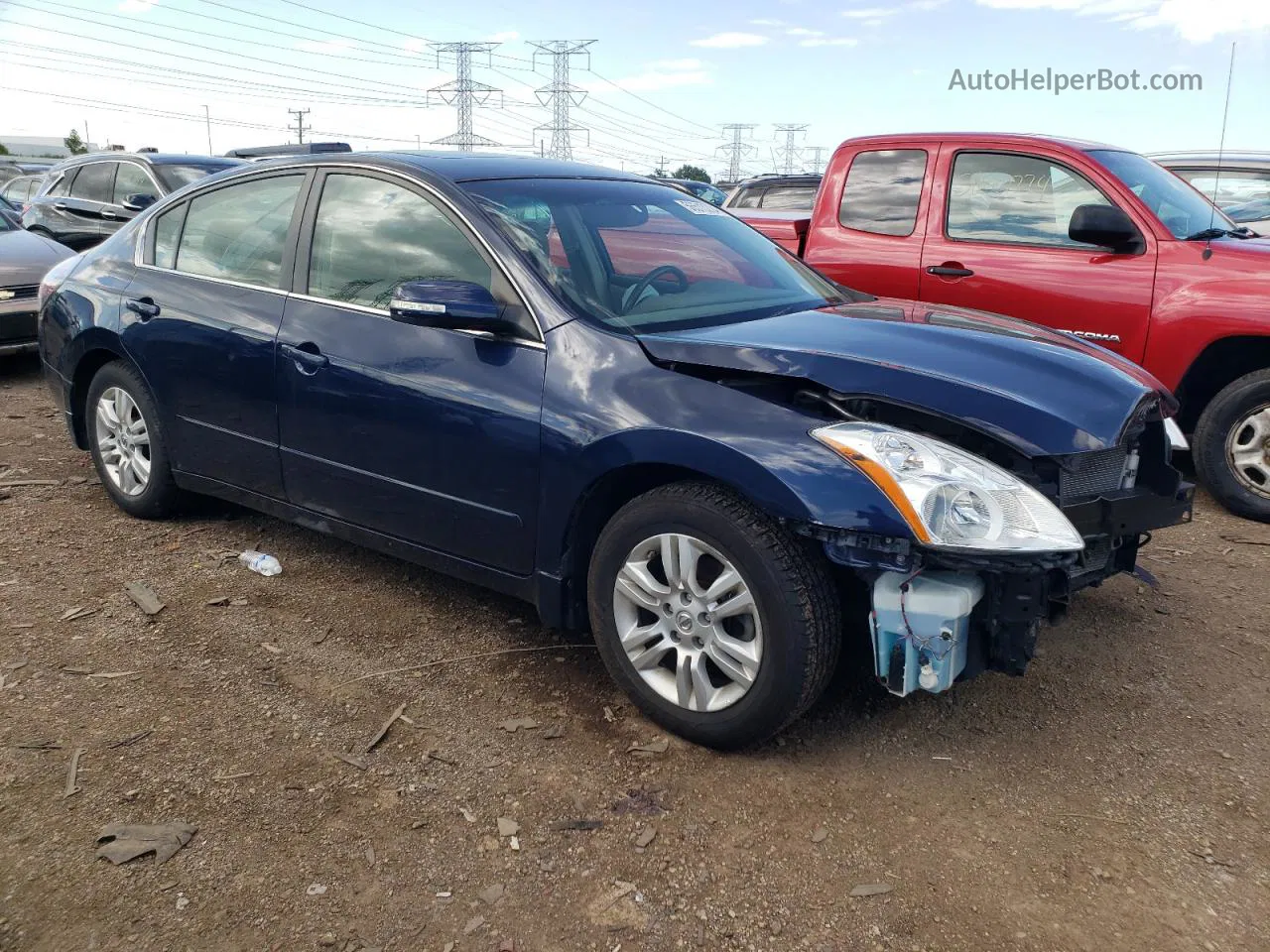 2011 Nissan Altima Base Синий vin: 1N4AL2AP4BN436333