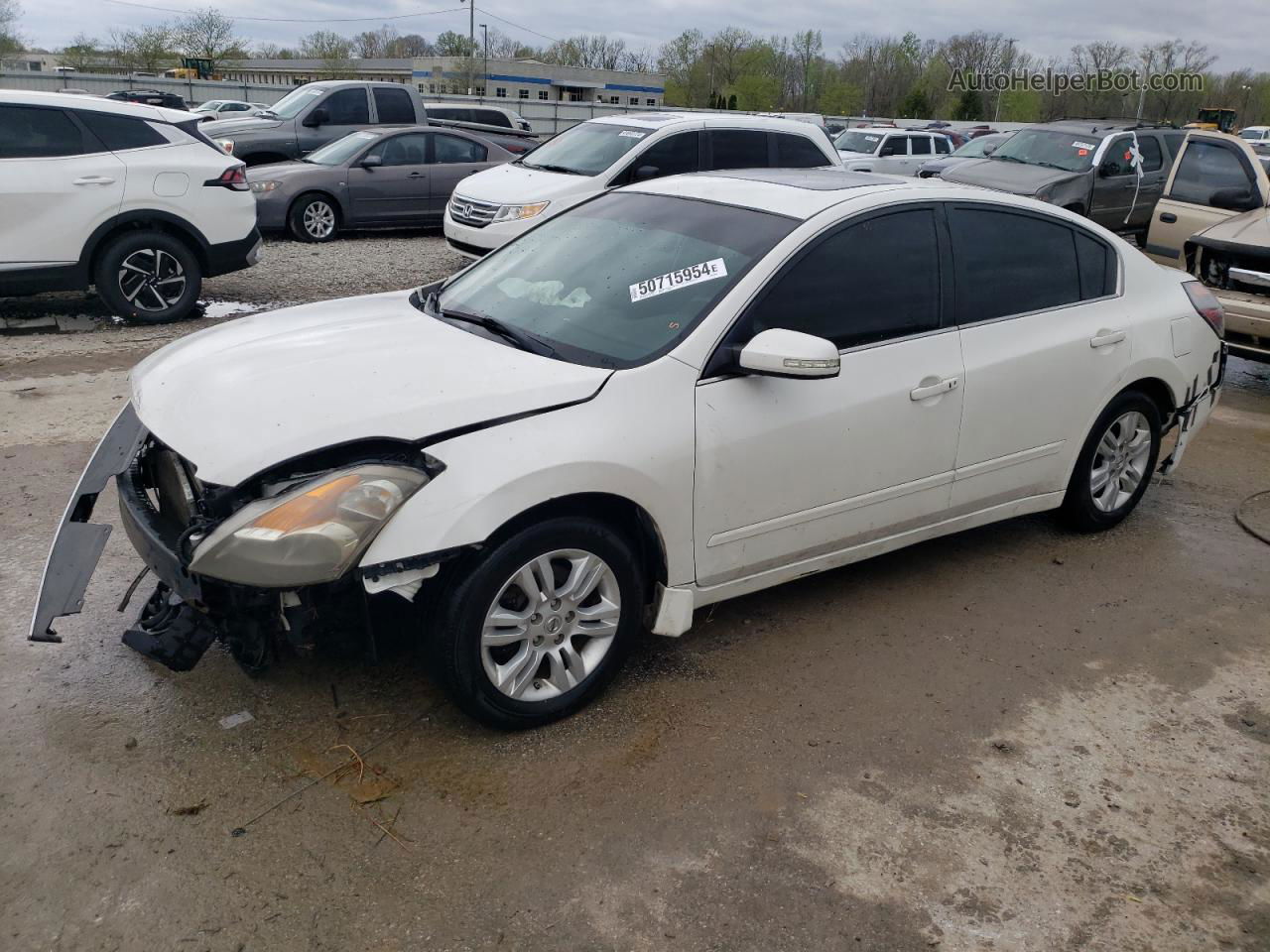 2011 Nissan Altima Base White vin: 1N4AL2AP4BN446442