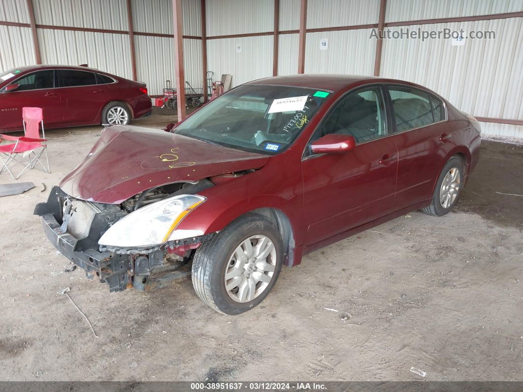 2011 Nissan Altima 2.5 S Maroon vin: 1N4AL2AP4BN503934