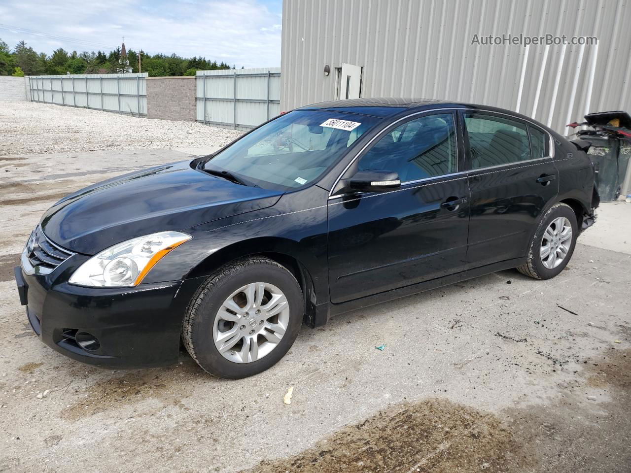 2011 Nissan Altima Base Black vin: 1N4AL2AP4BN505828