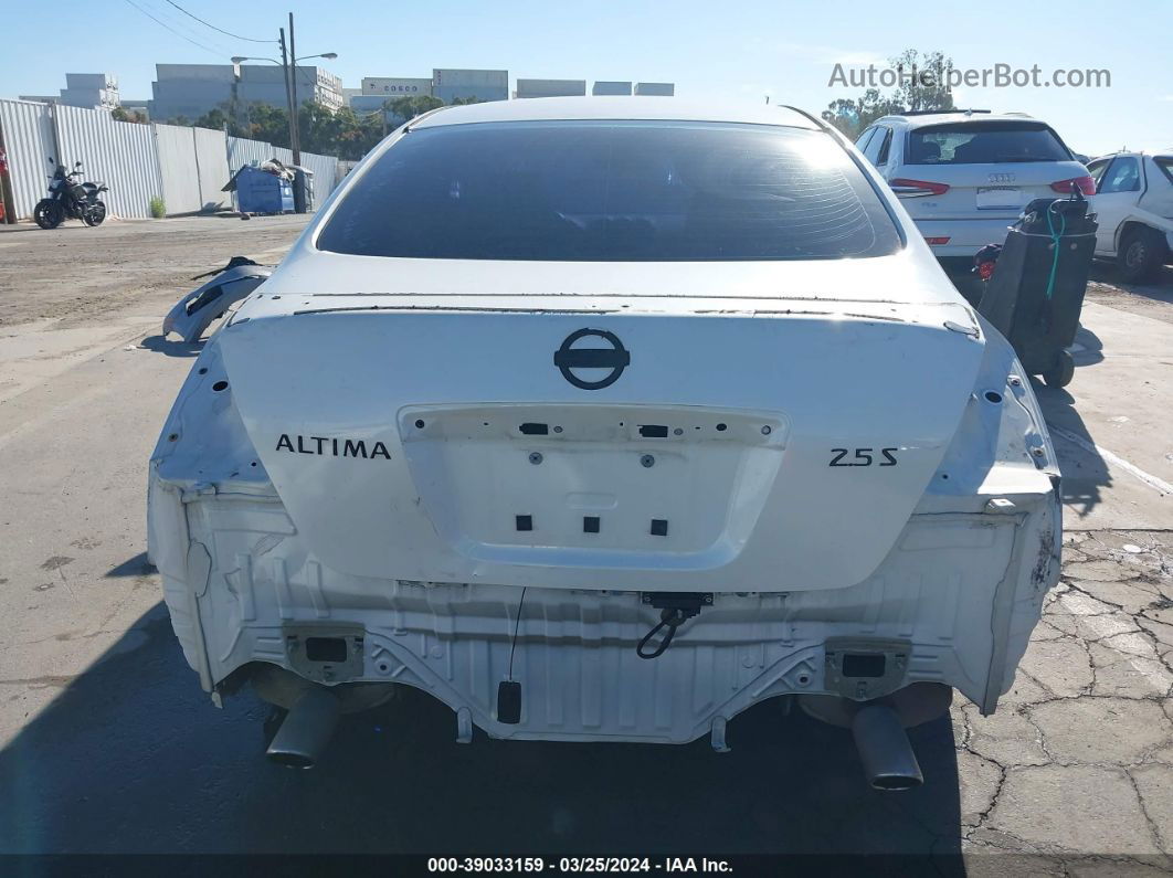 2011 Nissan Altima 2.5 S White vin: 1N4AL2AP5BN413160