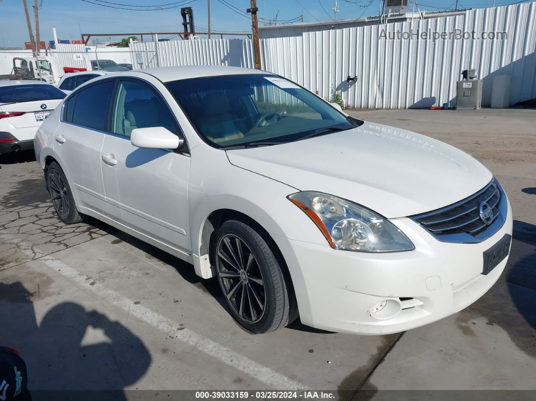 2011 Nissan Altima 2.5 S White vin: 1N4AL2AP5BN413160