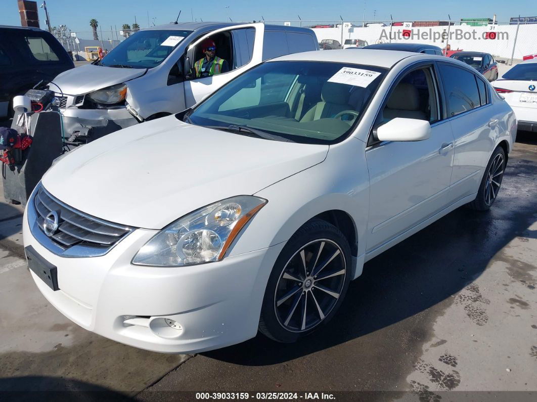 2011 Nissan Altima 2.5 S White vin: 1N4AL2AP5BN413160