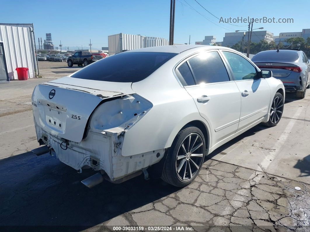 2011 Nissan Altima 2.5 S White vin: 1N4AL2AP5BN413160