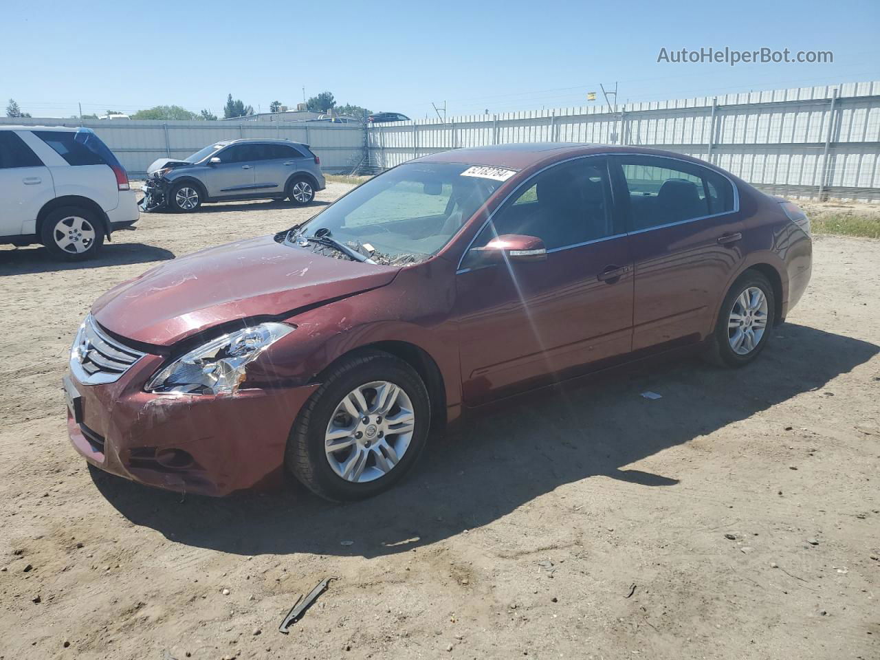 2011 Nissan Altima Base Burgundy vin: 1N4AL2AP5BN415734