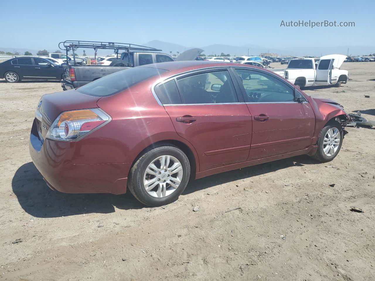 2011 Nissan Altima Base Burgundy vin: 1N4AL2AP5BN415734