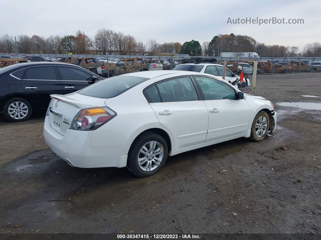 2011 Nissan Altima 2.5 S White vin: 1N4AL2AP6BN412535