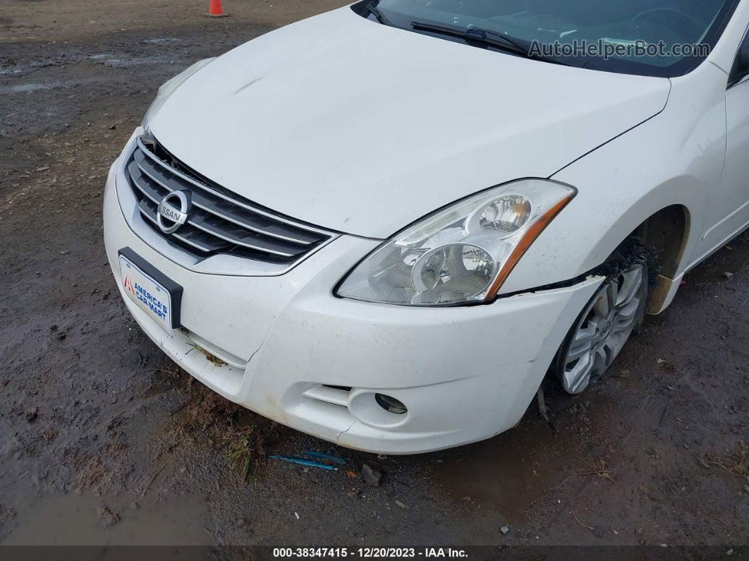 2011 Nissan Altima 2.5 S White vin: 1N4AL2AP6BN412535