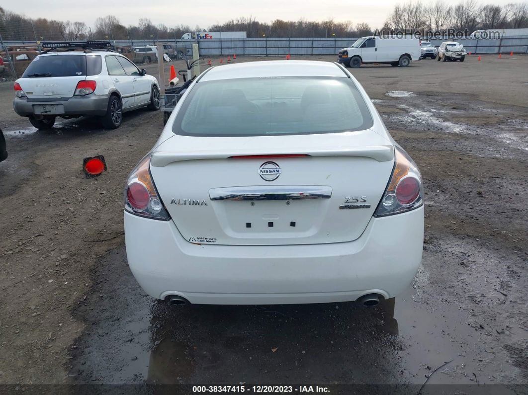 2011 Nissan Altima 2.5 S White vin: 1N4AL2AP6BN412535