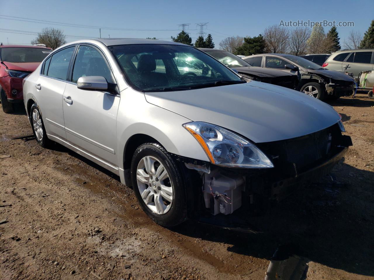 2011 Nissan Altima Base Silver vin: 1N4AL2AP6BN433370