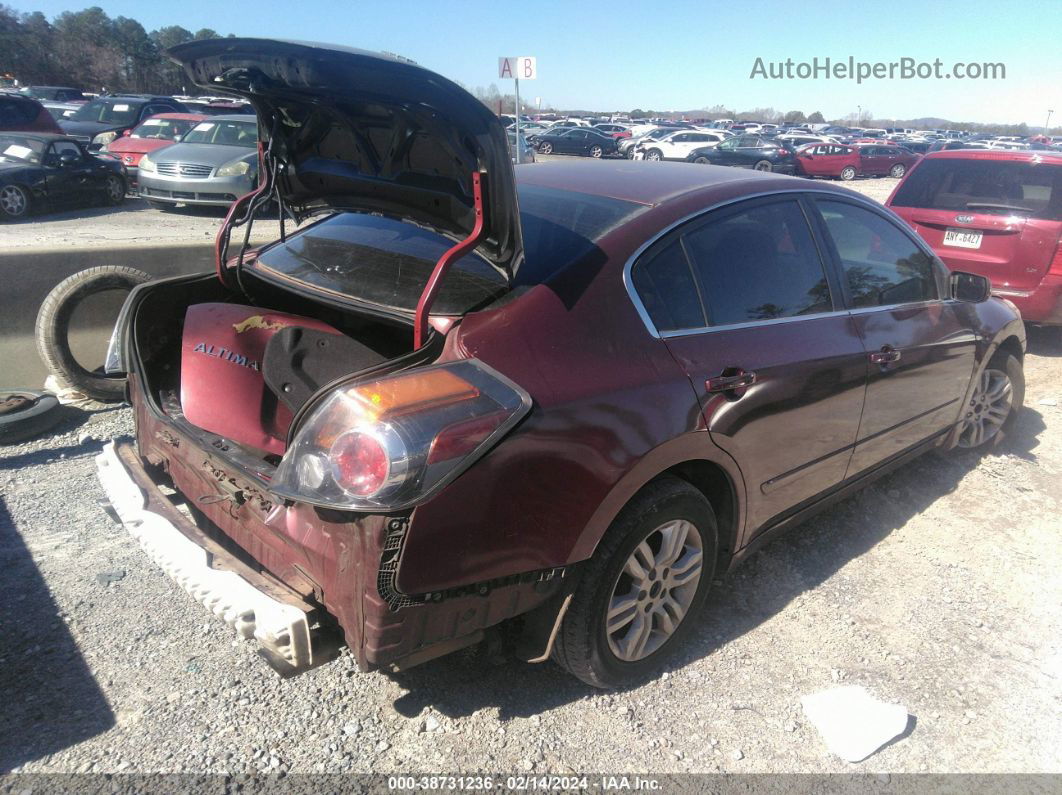 2011 Nissan Altima 2.5 S Burgundy vin: 1N4AL2AP6BN435443