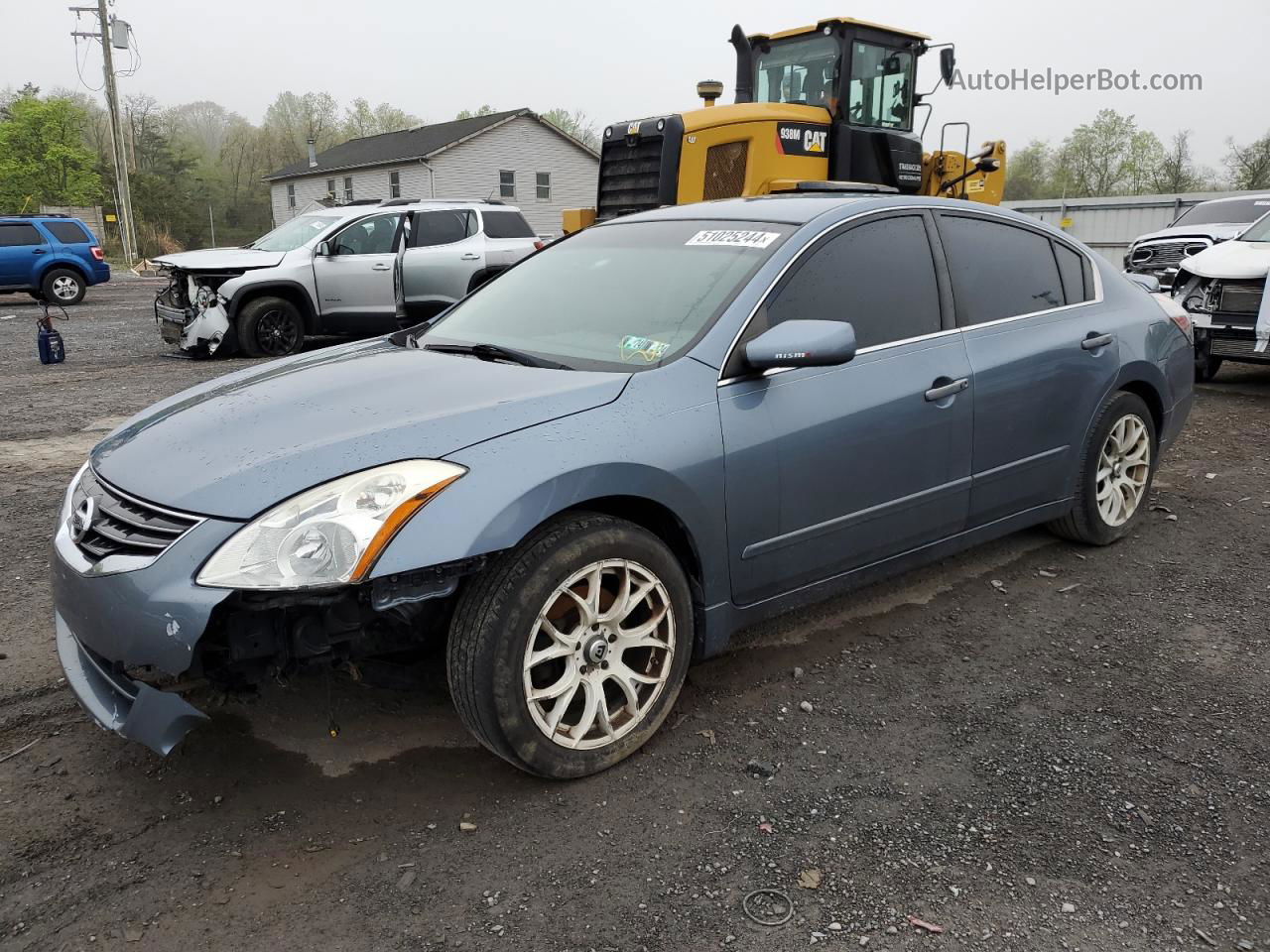 2011 Nissan Altima Base Blue vin: 1N4AL2AP6BN445826