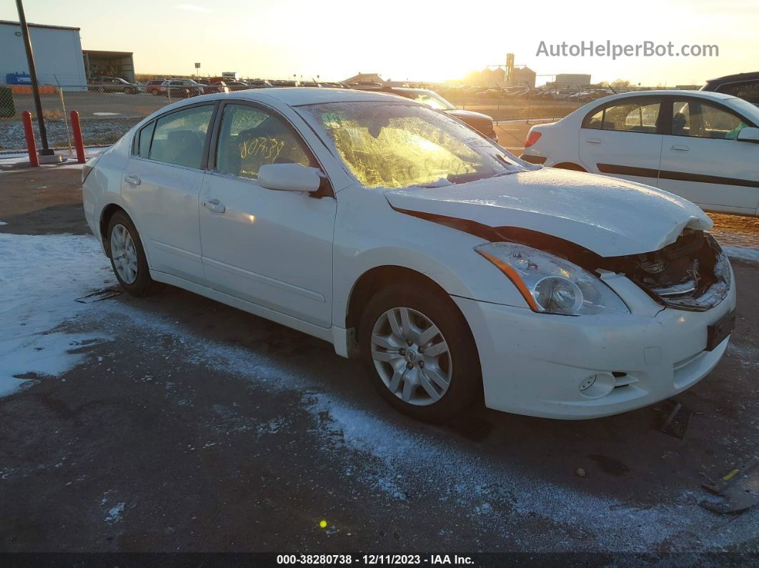 2011 Nissan Altima S White vin: 1N4AL2AP7BN403827