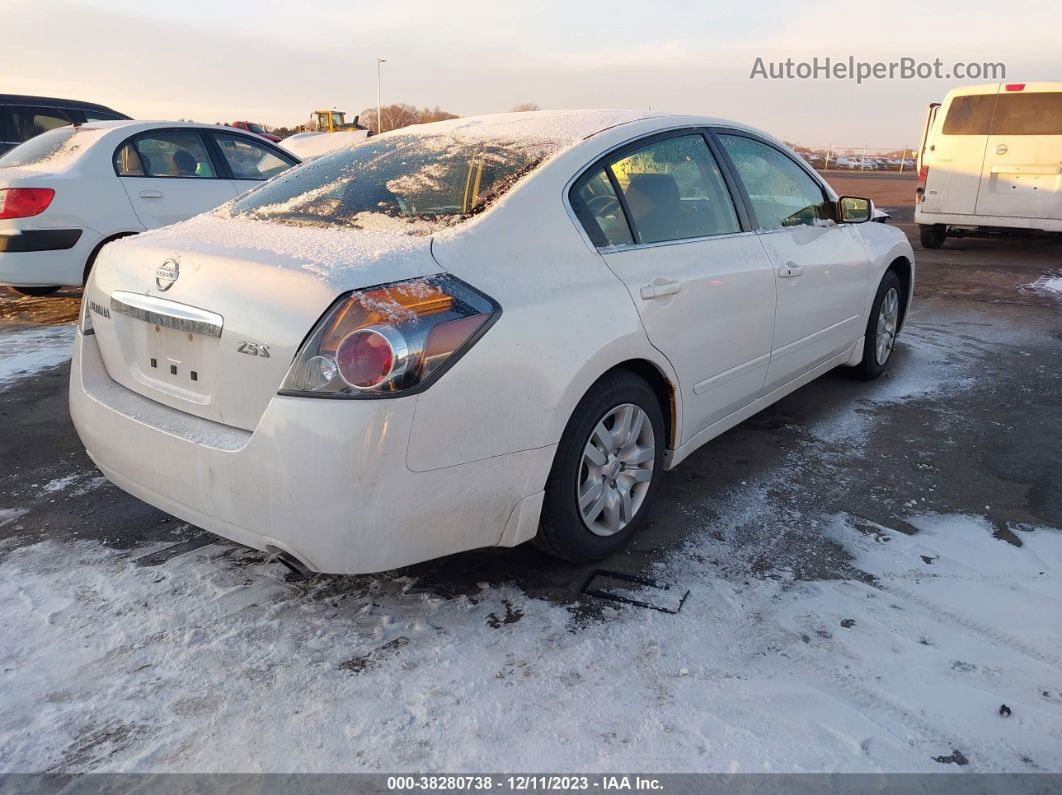 2011 Nissan Altima S White vin: 1N4AL2AP7BN403827