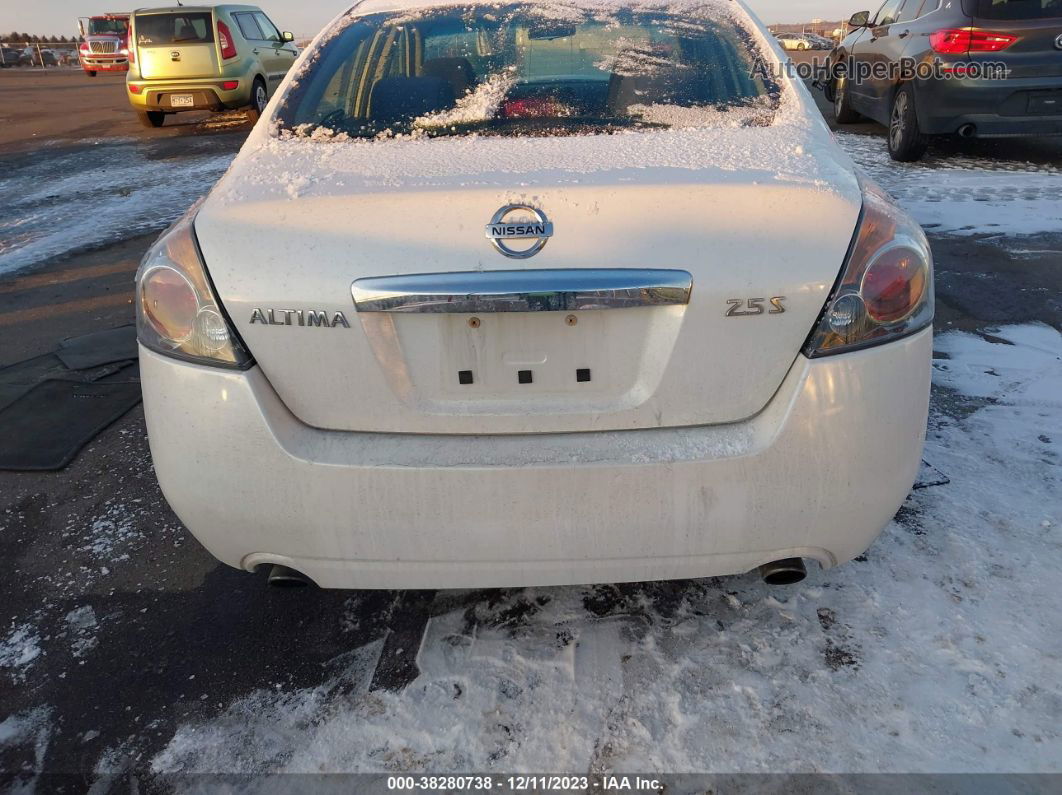 2011 Nissan Altima S Белый vin: 1N4AL2AP7BN403827