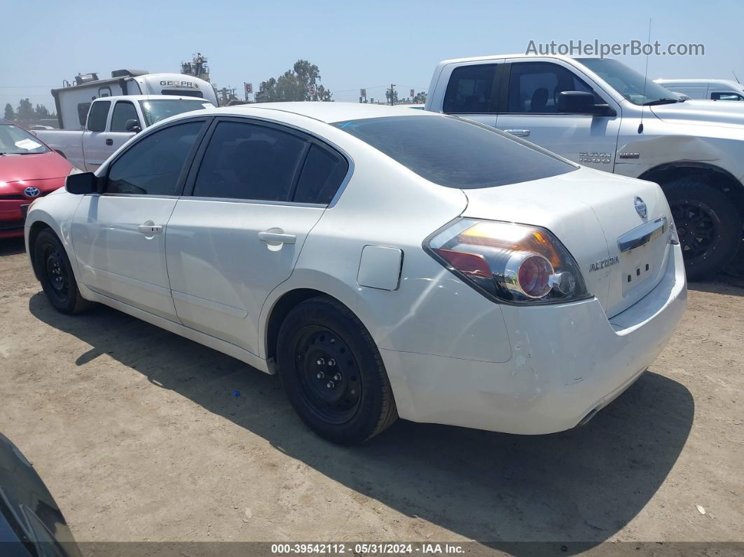 2011 Nissan Altima 2.5 S White vin: 1N4AL2AP7BN406274